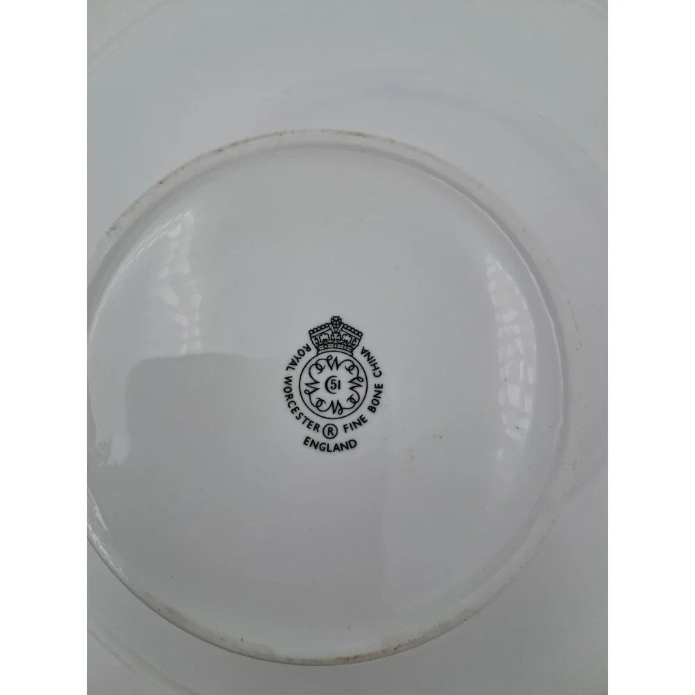 Royal Worcester Bone‎ China Foxhunt Design Trinket Bowl